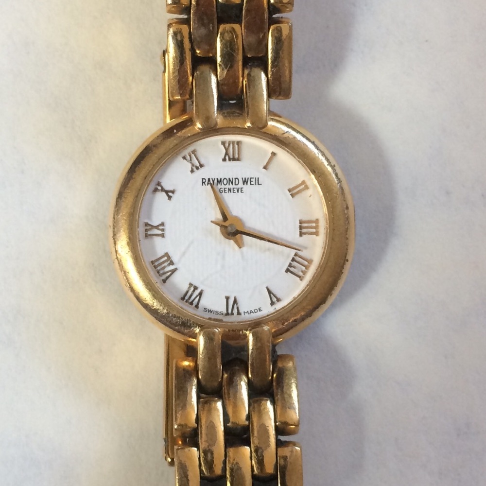 Raymond Weil watch. Stainless steel. Swiss made.